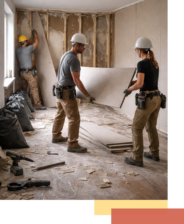 Демонтаж стеновых панелей в Лянторе быстро и аккуратно