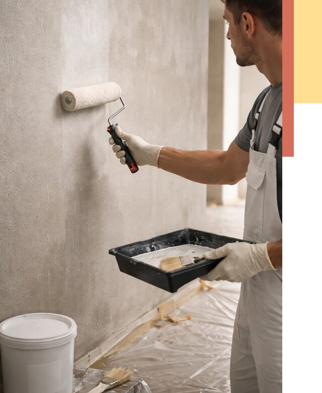 Грунтовка стен в Лянторе от 2252 руб. м2 — быстро, недорого, с материалом | ОТДЕЛОЧНИК-Лнт