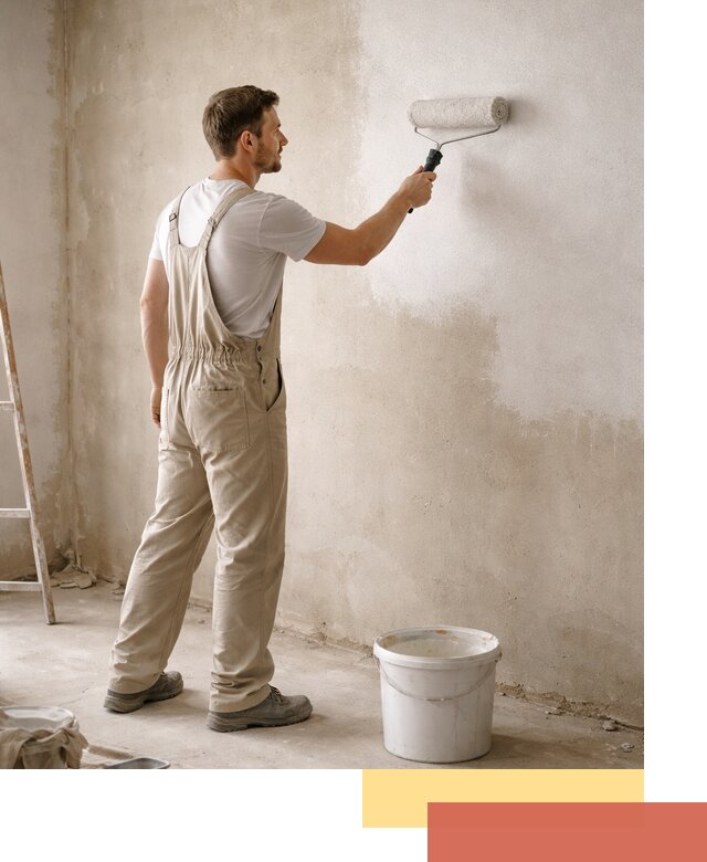 Грунтовка стен под отделку в Лянторе профессиональным раствором