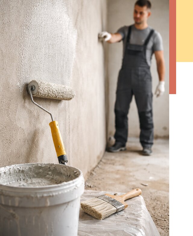 Нанесение бетоноконтакта на стены в Лянторе от 4300 руб. быстро и недорого | ОТДЕЛОЧНИК-Лнт