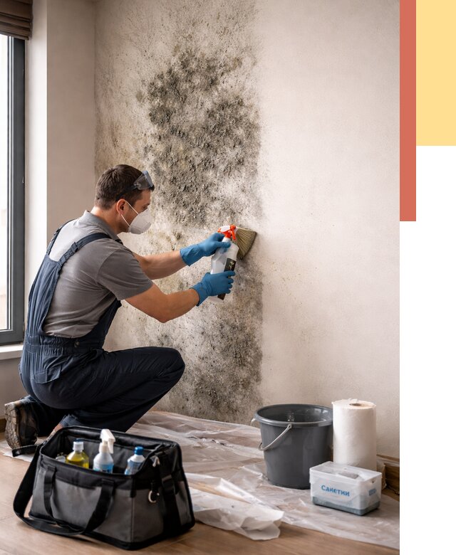 Удаление плесени со стен в Лянторе от 2201 руб. — быстро и недорого | ОТДЕЛОЧНИК-Лнт
