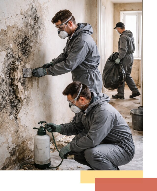 Удаление плесени со стен профессионально в Лянторе