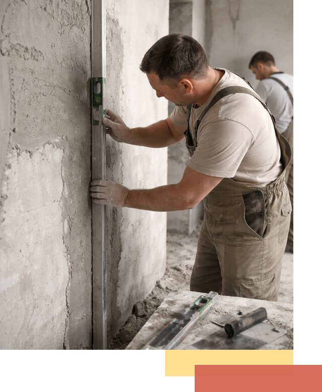 Установка штукатурных маяков в Лянторе с гарантией качества