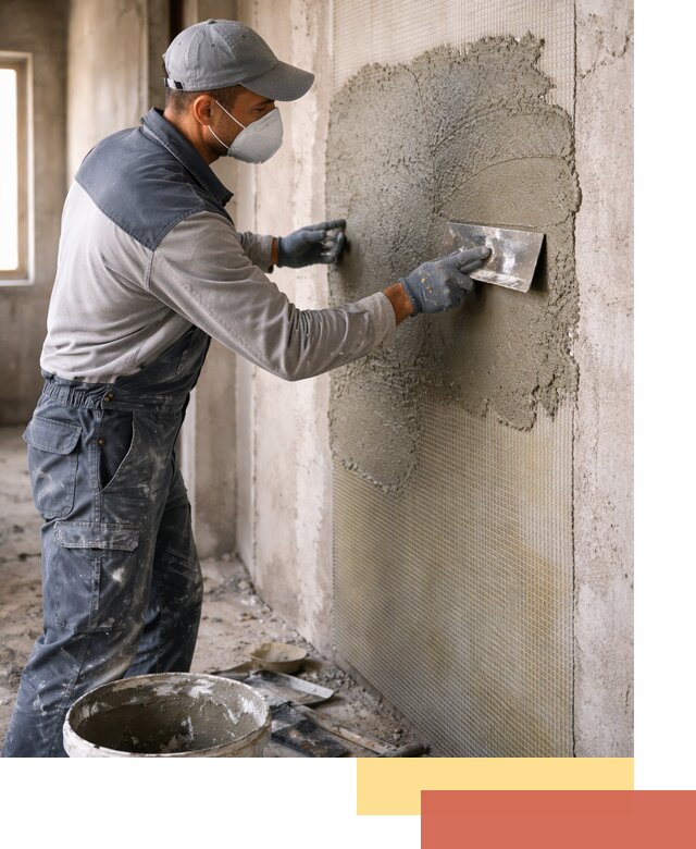 Штукатурка стен по сетке в Лянторе под ключ качественно и быстро