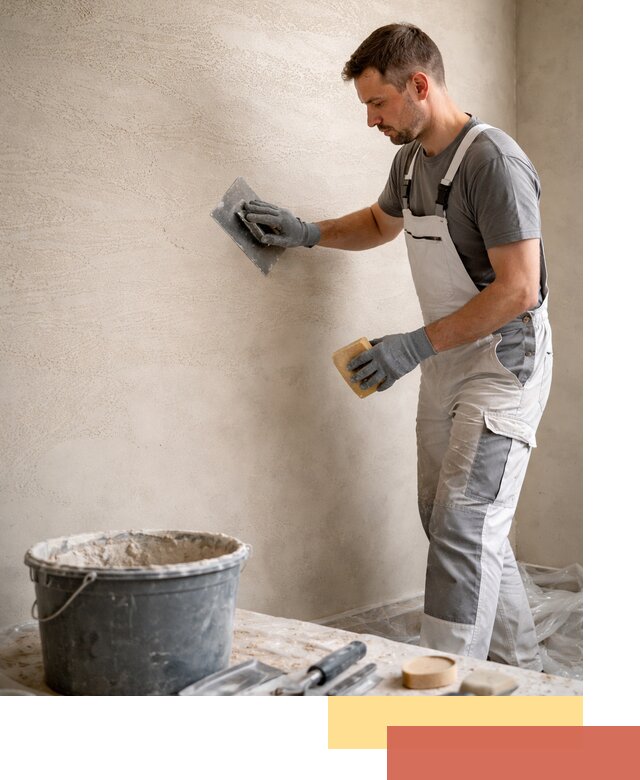 Декоративная штукатурка травертин в Лянторе для стен и потолков