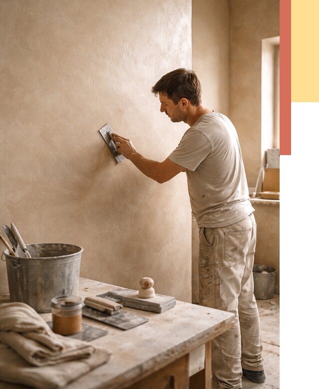 Марокканская штукатурка таделакт в Лянторе под ключ от 4300 руб. | ОТДЕЛОЧНИК-Лнт
