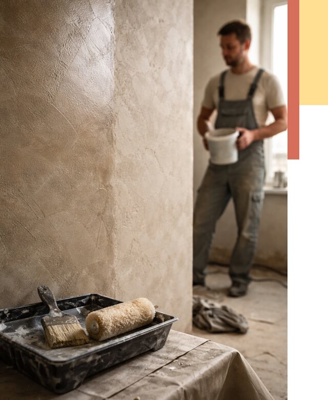 Нанесение воска на штукатурку в Лянторе от 3583 руб. | Услуги ОТДЕЛОЧНИК-Лнт