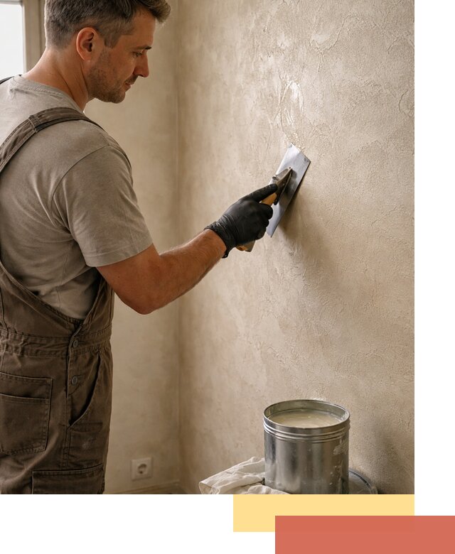 Нанесение воска на штукатурку в Лянторе для защиты и блеска