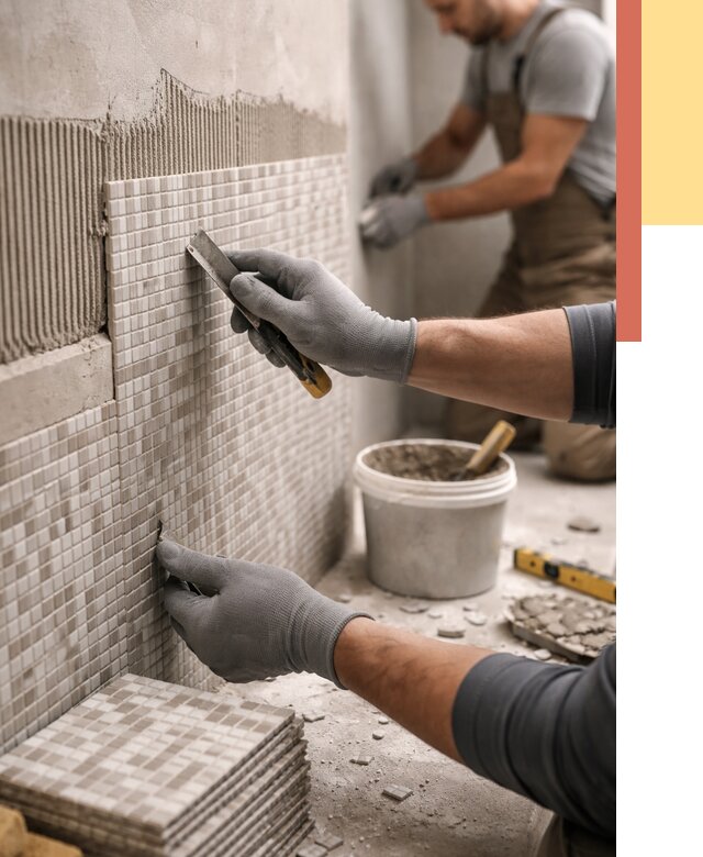 Облицовка стен мозаикой в Лянторе от 3276 руб/м2 — укладка мозаики на стены | ОТДЕЛОЧНИК-Лнт