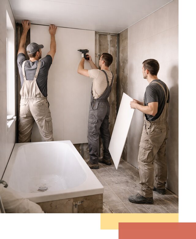 Отделка ванной панели ПВХ профессионально в Лянторе