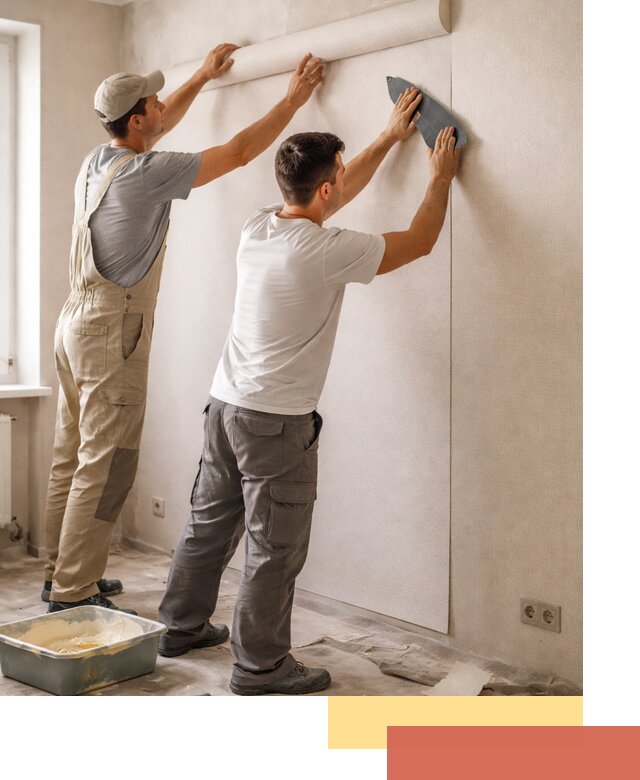 Поклейка виниловых обоев в Лянторе профессионально и качественно