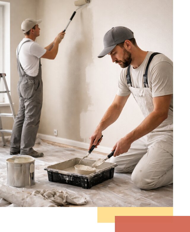 Покраска стен в квартире в Лянторе — профессионально и аккуратно