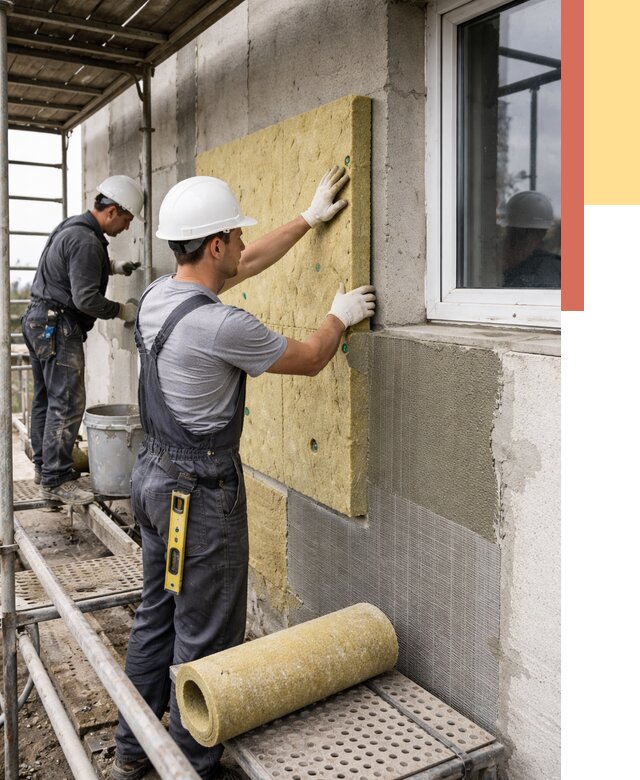 Утепление стен в Лянторе от 4402 руб. под ключ — быстро и недорого | ОТДЕЛОЧНИК-Лнт