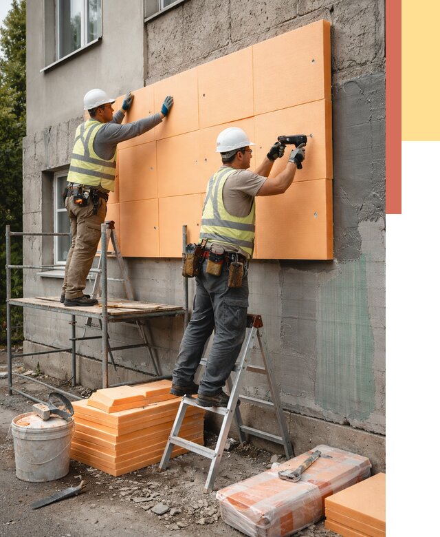 Утепление стен пеноплексом в Лянторе от 1894 руб./м2 — быстро и недорого | ОТДЕЛОЧНИК-Лнт
