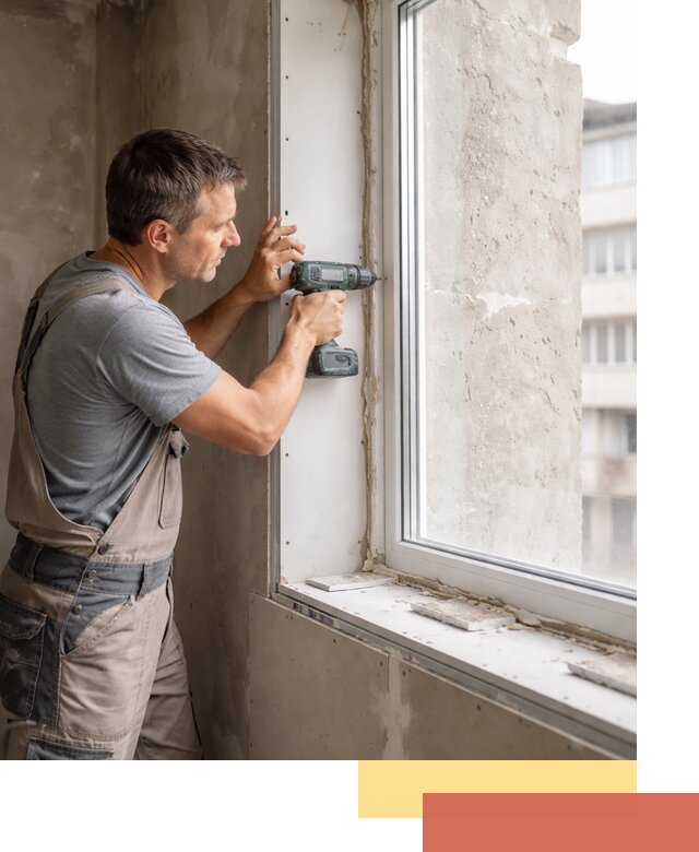 Монтаж гипсокартонных откосов в Лянторе под ключ