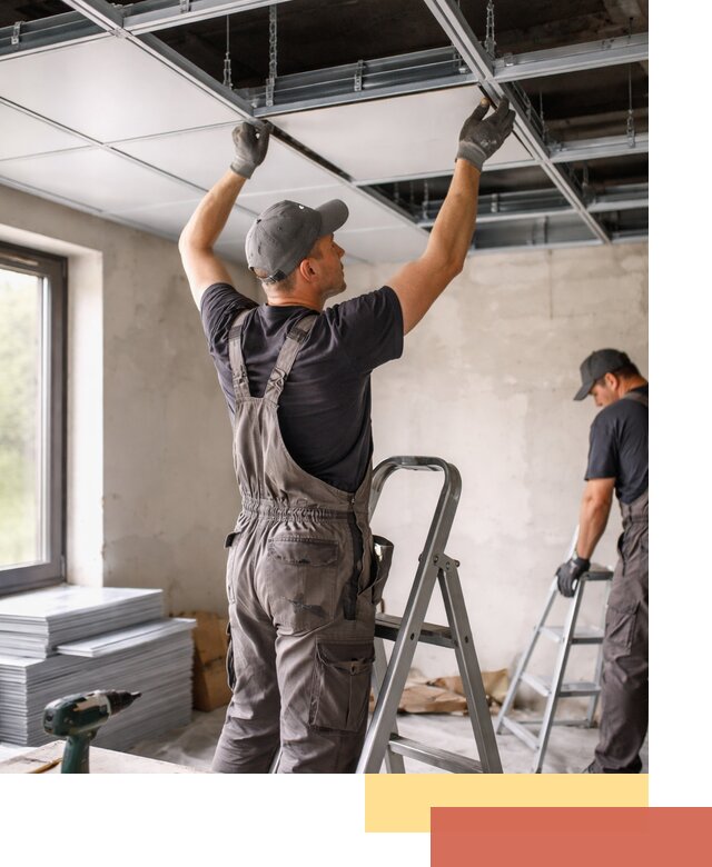 Монтаж кассетного потолка в Лянторе качественно и быстро