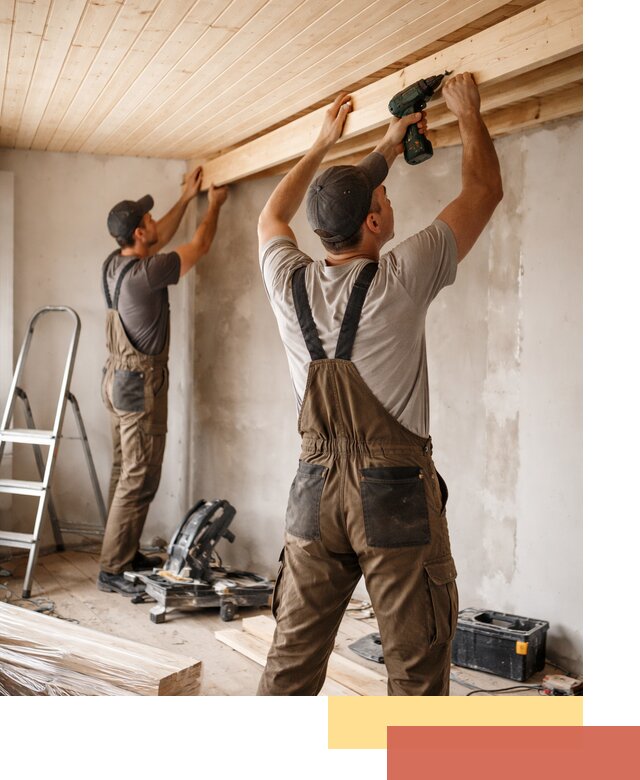 Монтаж потолка из вагонки в Лянторе профессионально и аккуратно