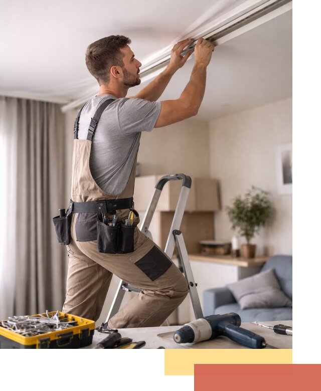 Ремонт натяжных потолков в Лянторе — качественно и оперативно