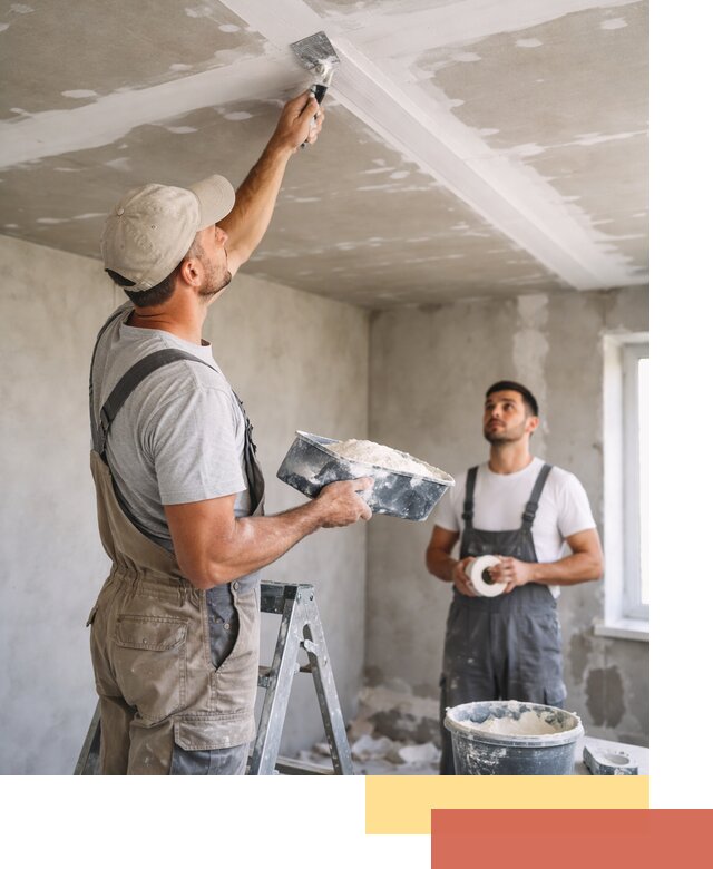 Обработка швов потолка ГКЛ в Лянторе: качественная заделка и шпатлевка