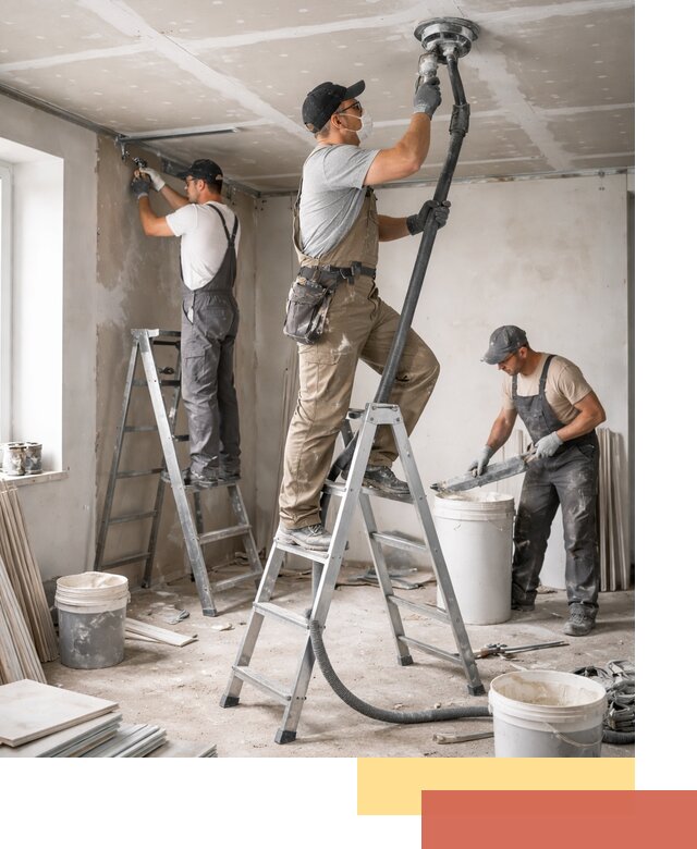 Ремонт потолка из гипсокартона в Лянторе: быстрый и качественный монтаж