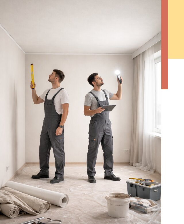 Отделка потолка в Лянторе недорого от 768 руб/м2 | Услуги ОТДЕЛОЧНИК-Лнт