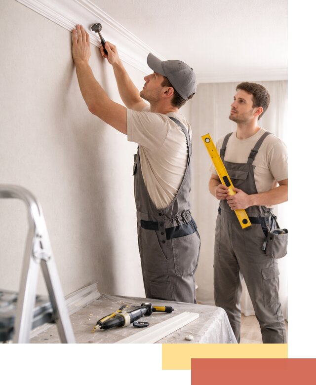 Монтаж потолочного плинтуса в Лянторе качественно и быстро
